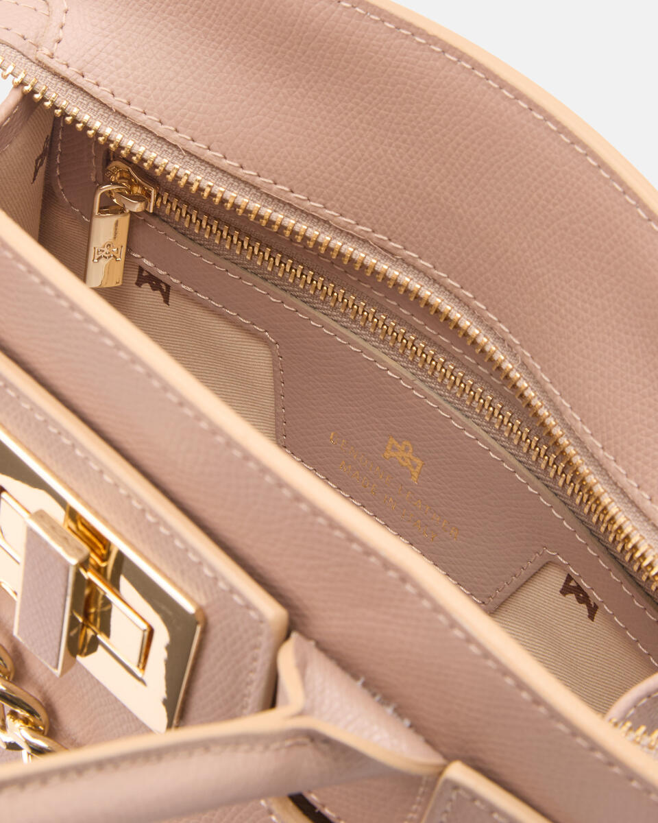Small tote bag Nude  - Cuoieria Fiorentina