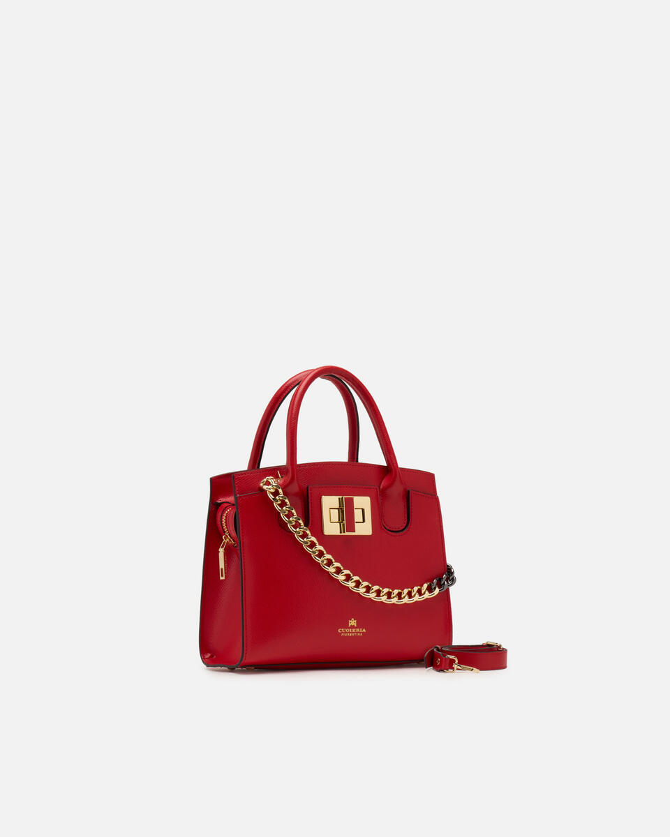 Small tote bag Tomato  - Tote Bag - Women's Bags - Bags - Cuoieria Fiorentina