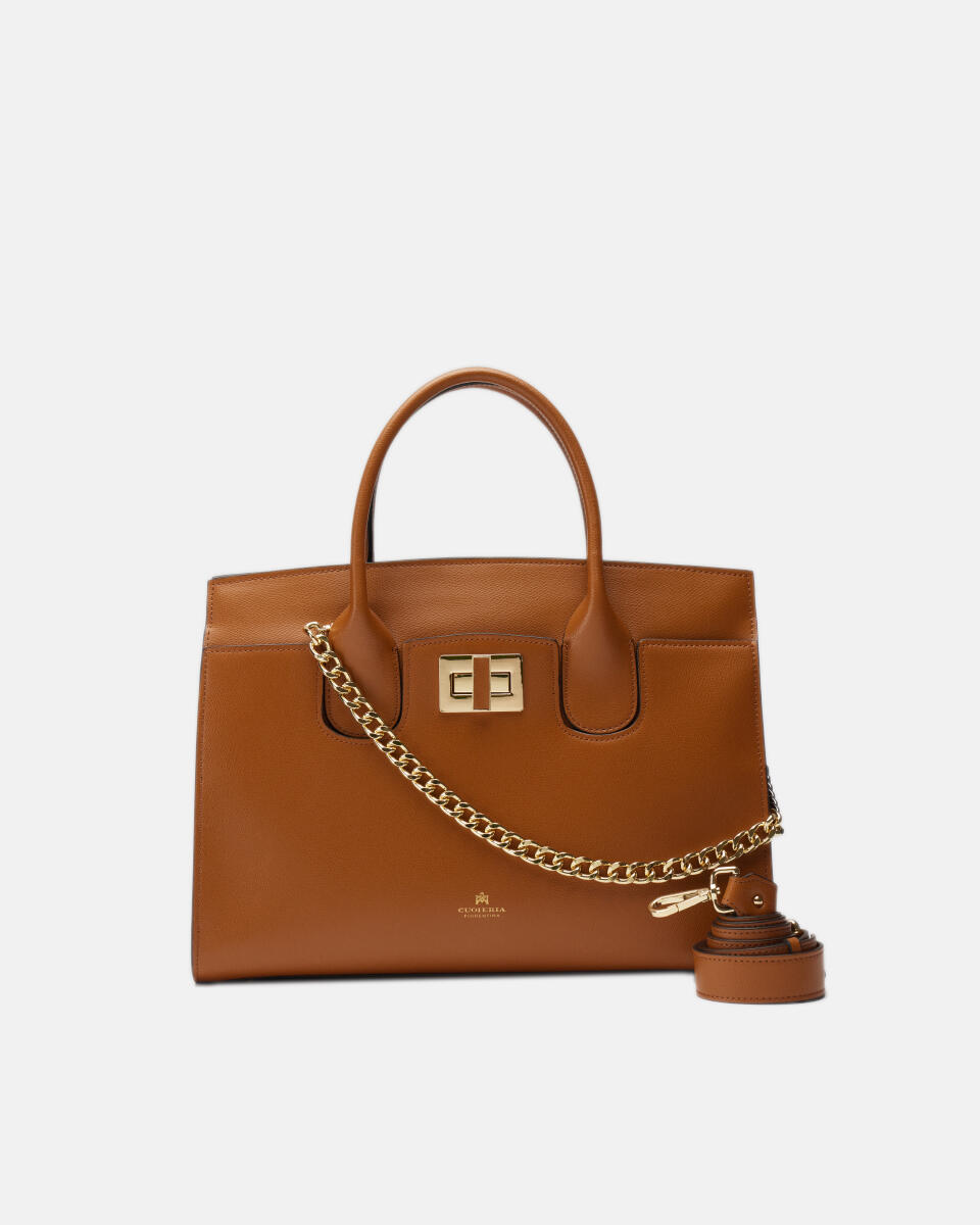 Tote bag grande Borse Donna Marrone