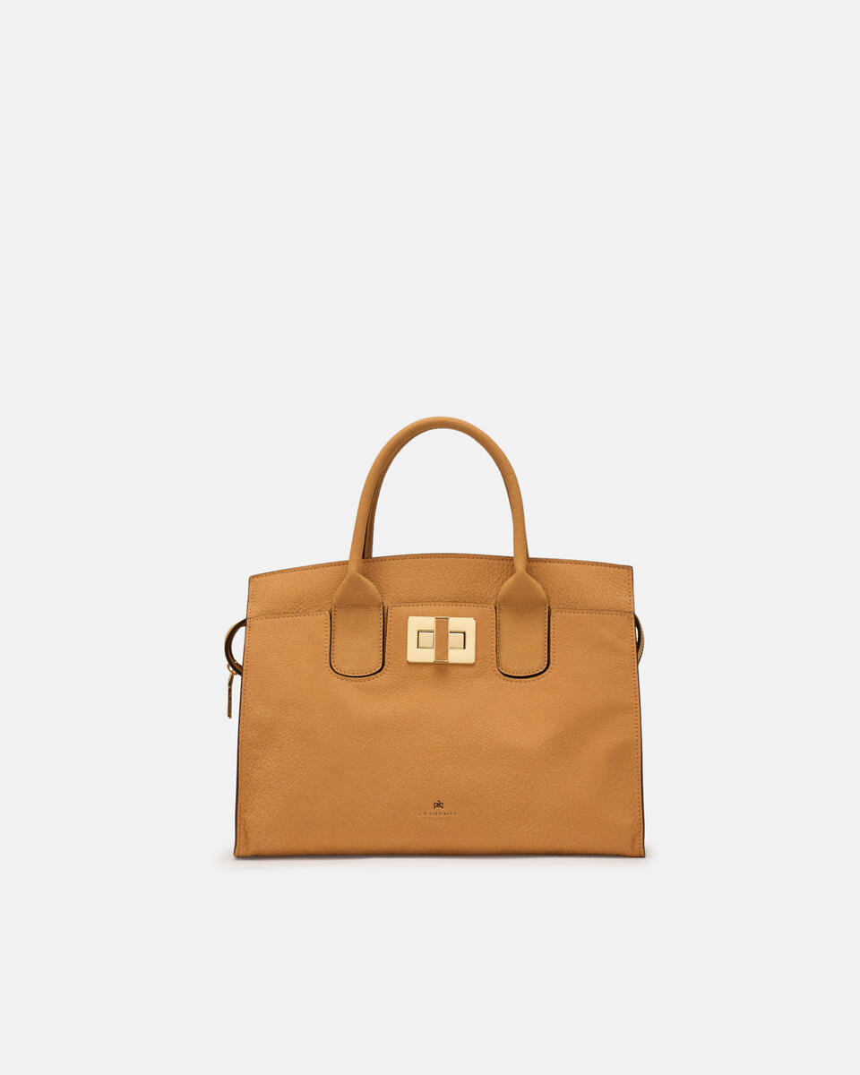 TOTE BAG Curry  - Cuoieria Fiorentina