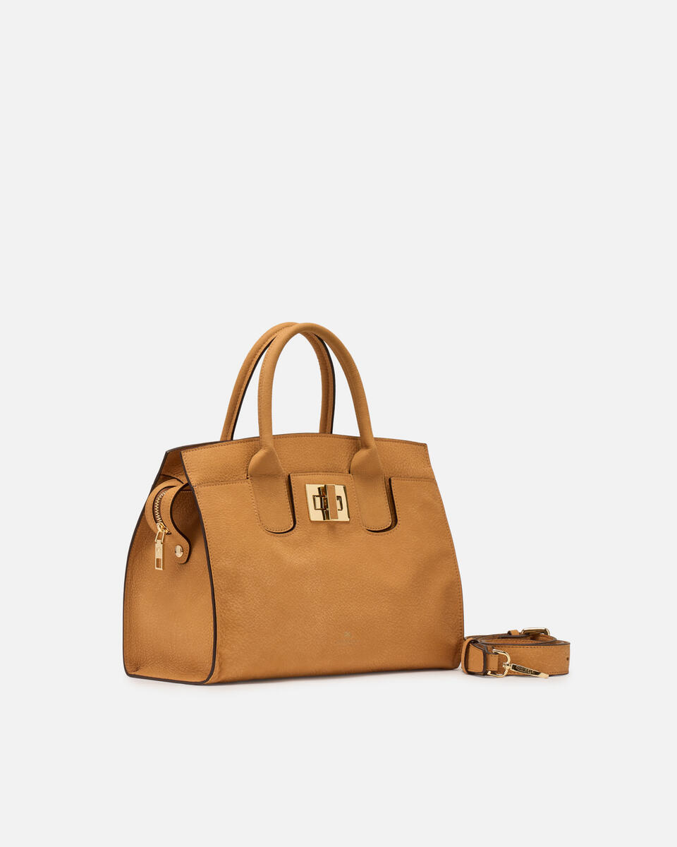 TOTE BAG Curry  - Cuoieria Fiorentina