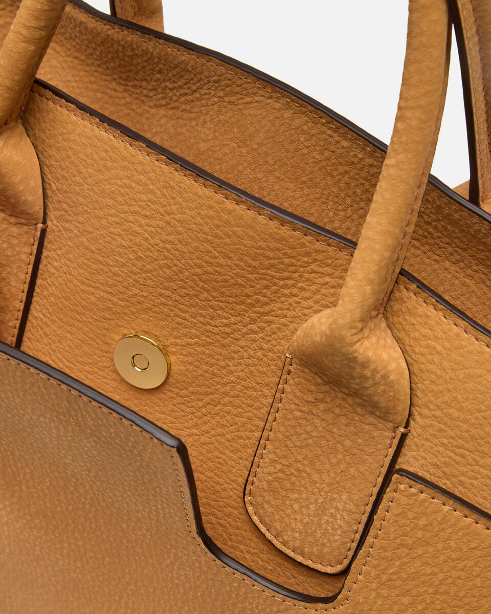 TOTE BAG Curry  - Cuoieria Fiorentina
