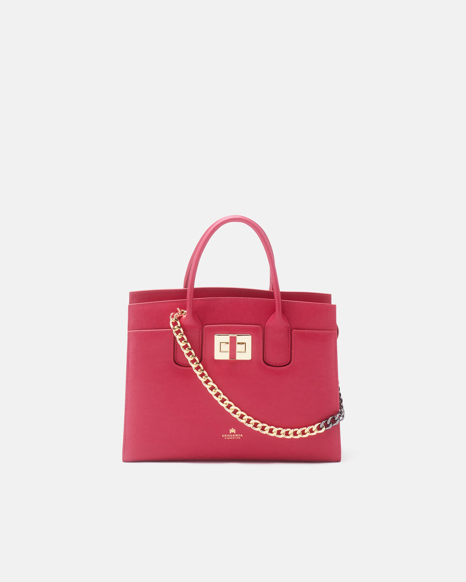 Tote bag Fuchsia   - Tote Bag - Women's Bags - Bags - Cuoieria Fiorentina