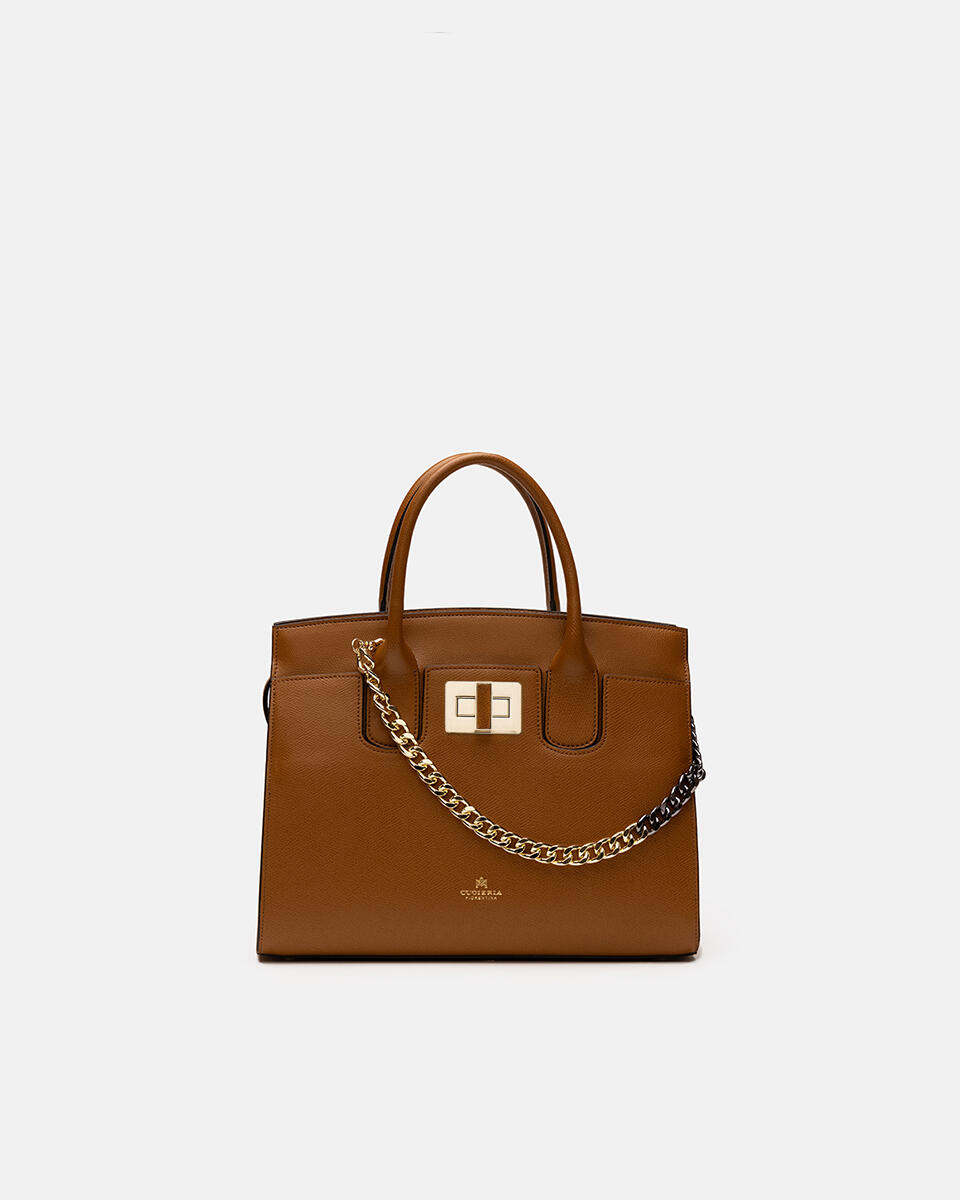 Tote bag Borse Donna Marrone