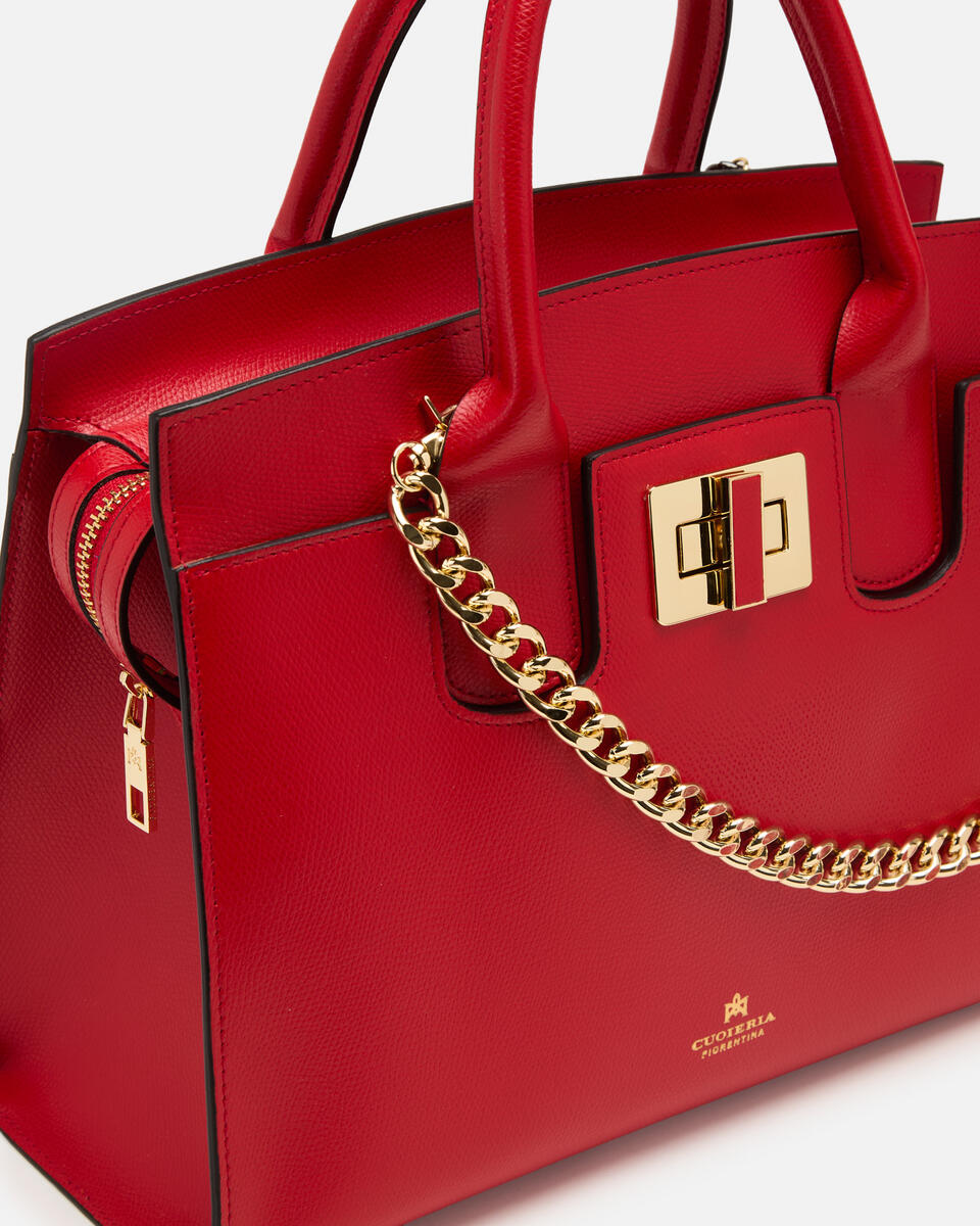 Tote bag Tomato  - Tote Bag - Women's Bags - Bags - Cuoieria Fiorentina