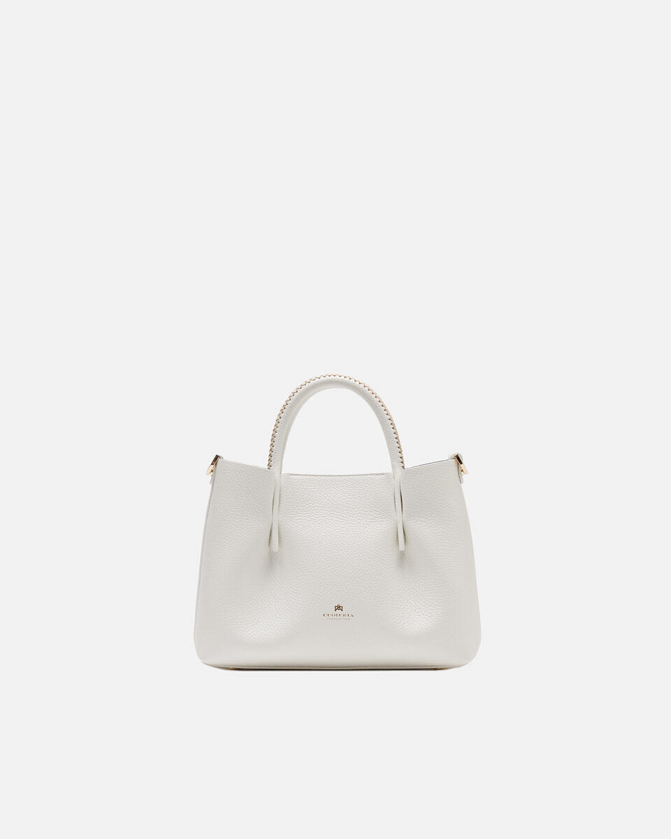 Small tote bag White  - Tote Bag - Women's Bags - Bags - Cuoieria Fiorentina