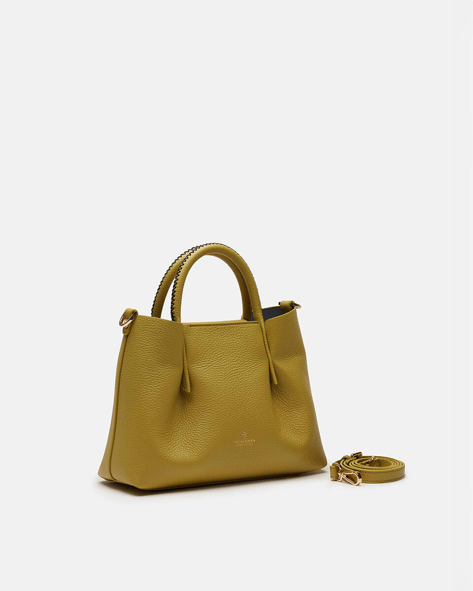 Candy small tote bag Lime  - Tote Bag - Borse Donna - Borse - Cuoieria Fiorentina