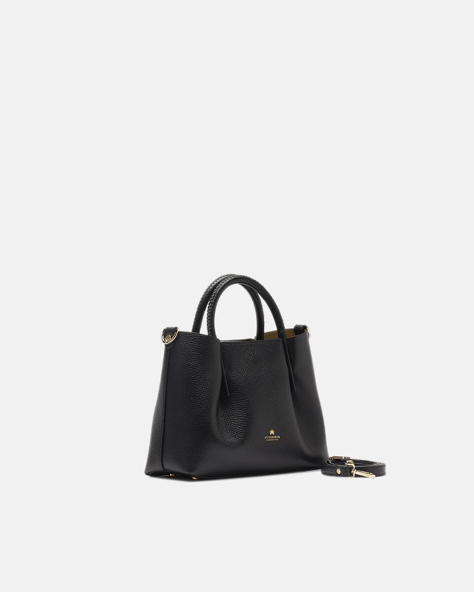 Small tote bag Black  - Tote Bag - Women's Bags - Bags - Cuoieria Fiorentina