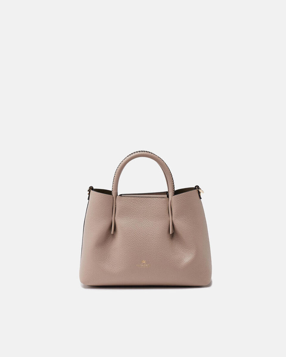 Small tote bag Taupe  - Tote Bag - Women's Bags - Bags - Cuoieria Fiorentina