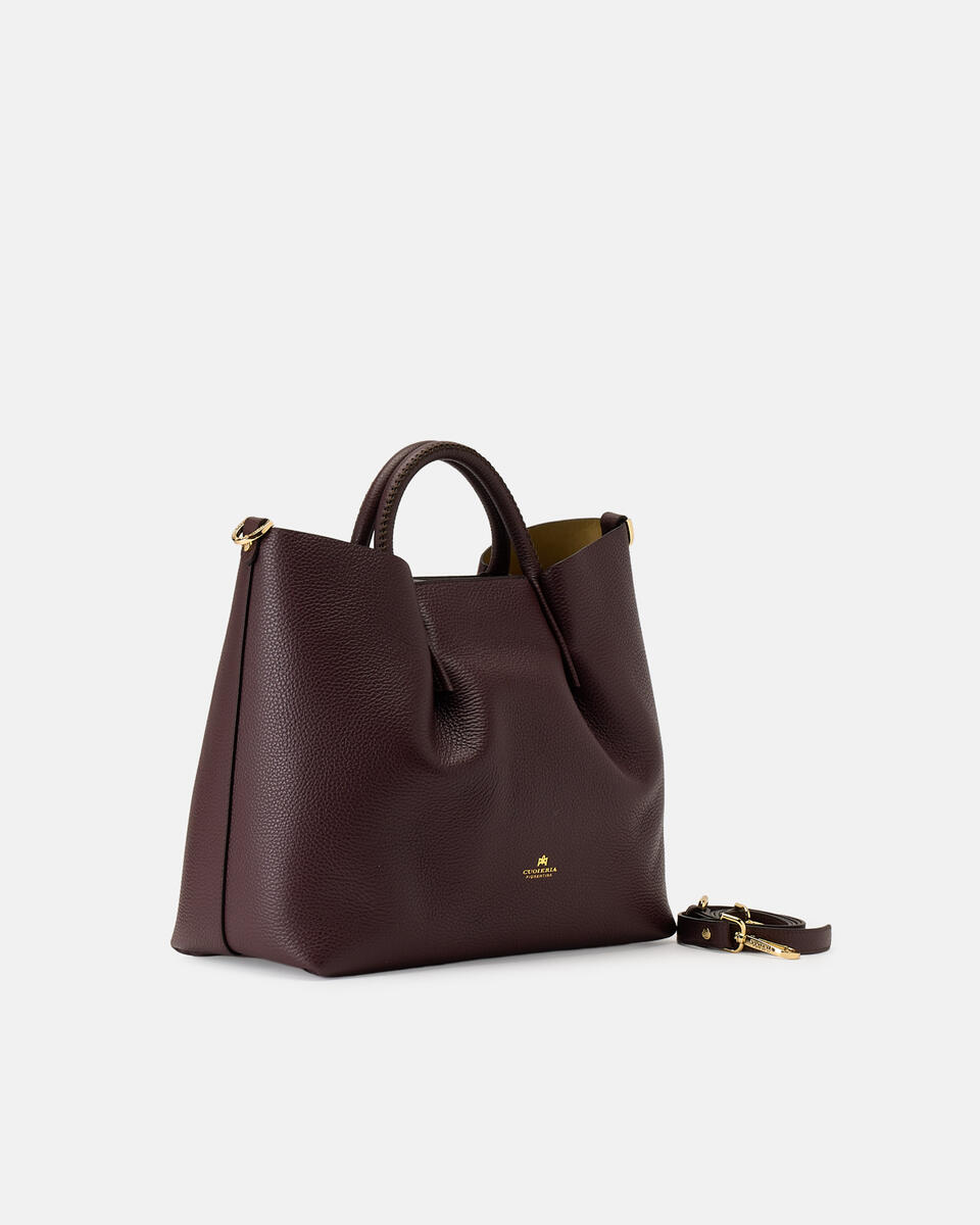 Tote bag Coffee  - Tote Bags - Women's Bags - Bags - Cuoieria Fiorentina
