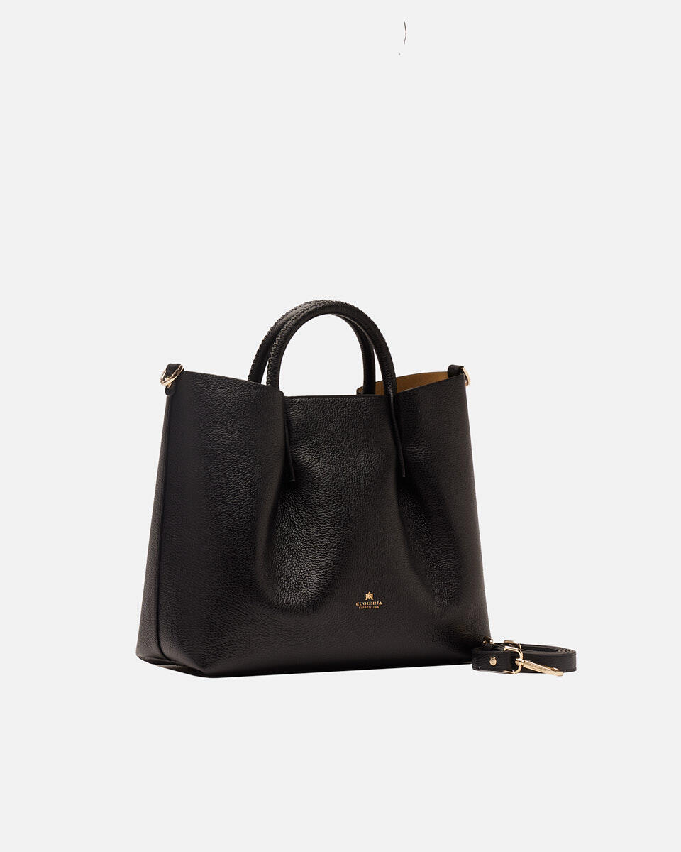 Tote bag Black  - Tote Bag - Women's Bags - Bags - Cuoieria Fiorentina