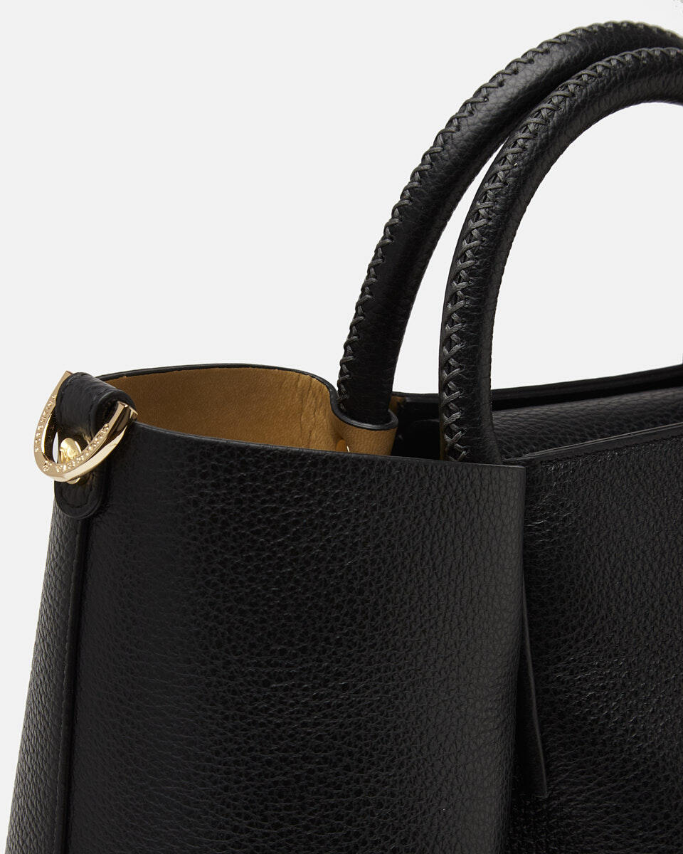 Tote bag Black  - Tote Bag - Women's Bags - Bags - Cuoieria Fiorentina