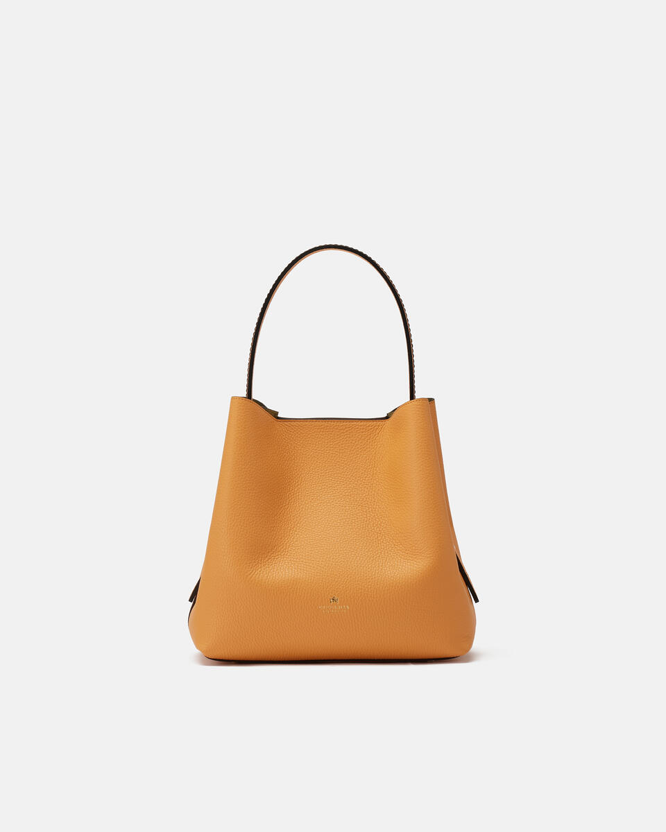 Bucket bag Apricot  - Bucket Bags - Women's Bags - Bags - Cuoieria Fiorentina