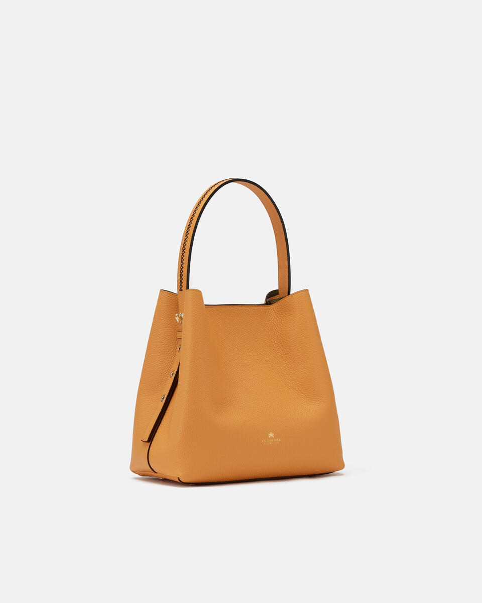 Bucket bag Apricot  - Bucket Bags - Women's Bags - Bags - Cuoieria Fiorentina