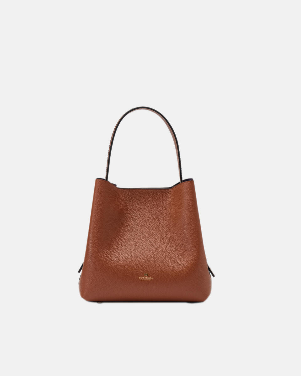 Bucket bag Caramel  - Bucket Bags - Women's Bags - Bags - Cuoieria Fiorentina