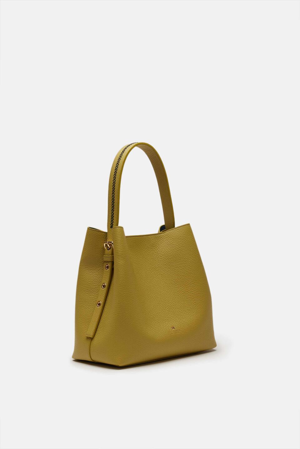 Bucket bag Lime  - Bucket Bags - Women's Bags - Bags - Cuoieria Fiorentina