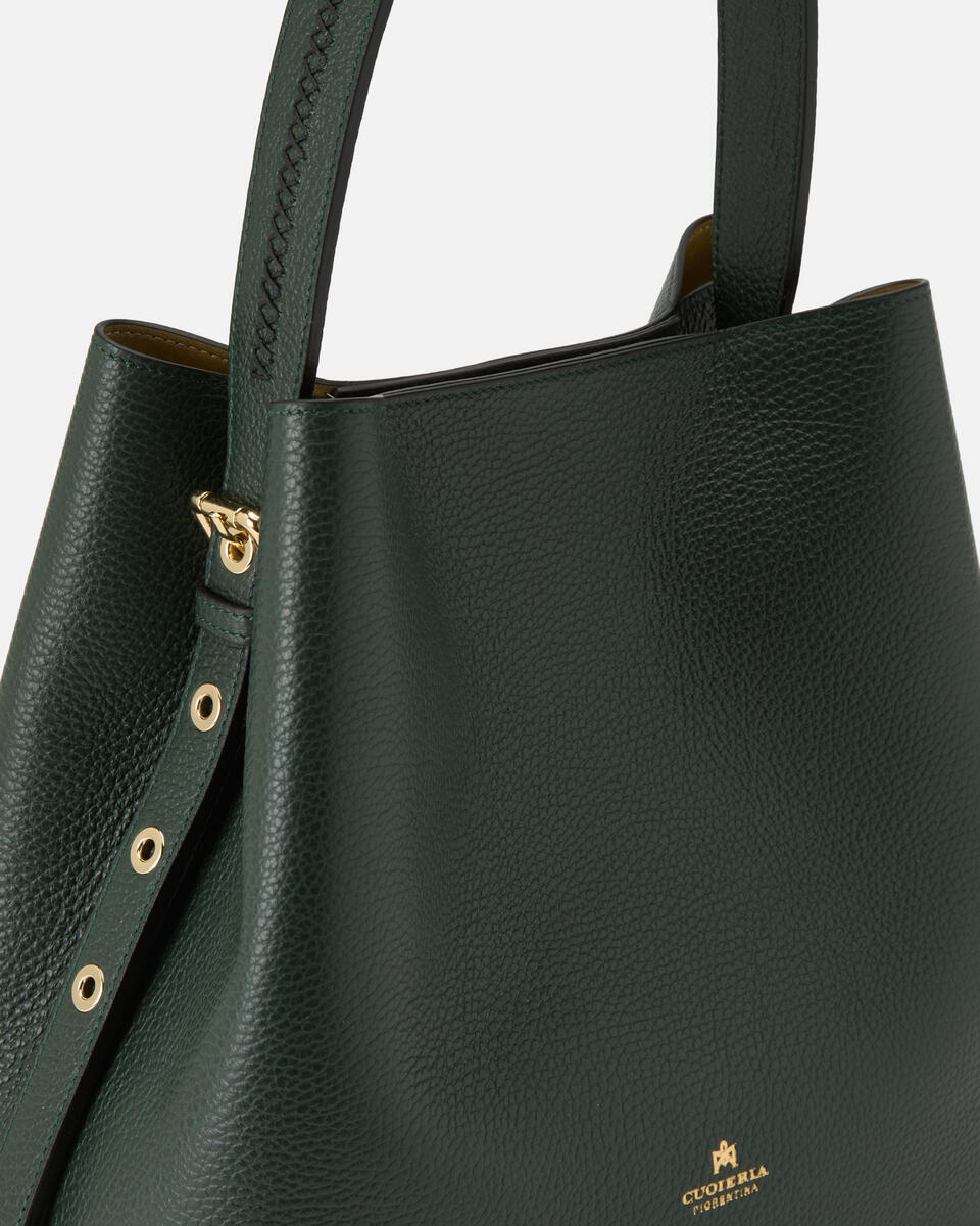 Bucket bag Moss  - Bucket Bags - Women's Bags - Bags - Cuoieria Fiorentina