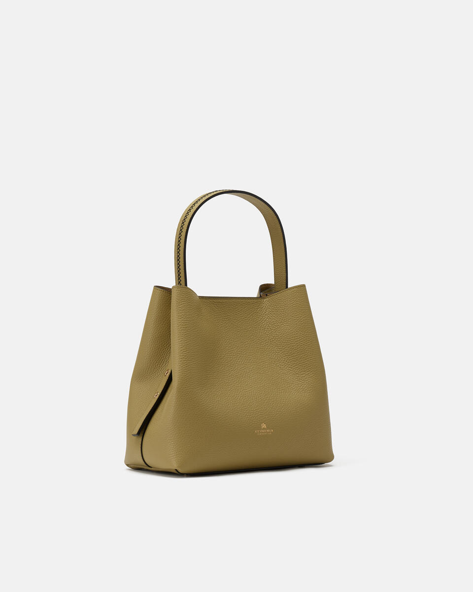Bucket bag Olive  - Bucket Bags - Women's Bags - Bags - Cuoieria Fiorentina