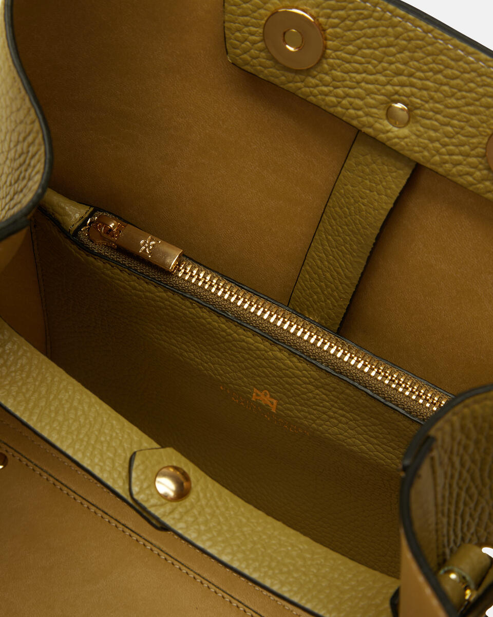 Bucket bag Olive  - Bucket Bags - Women's Bags - Bags - Cuoieria Fiorentina
