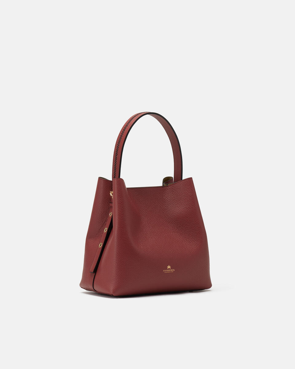 Candy bucket Rosewood  - Secchiello - Borse Donna - Borse - Cuoieria Fiorentina
