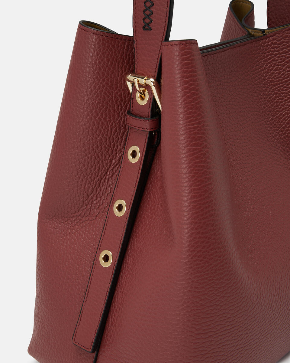 Candy bucket Rosewood  - Secchiello - Borse Donna - Borse - Cuoieria Fiorentina