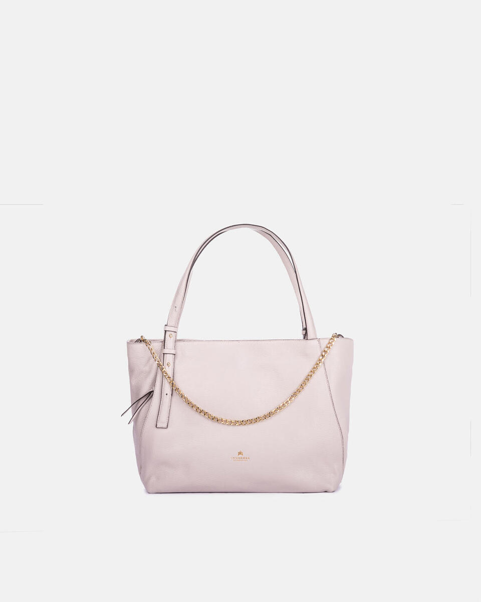 Coquette shopping bag Porcellana  - Shopping - Borse Donna - Borse - Cuoieria Fiorentina