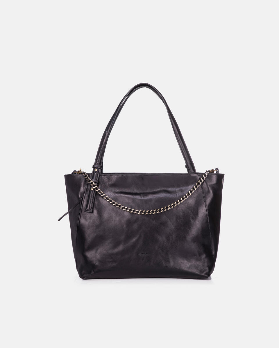 Shopping bag NERO  - Shopping - Women's Bags - Bags - Cuoieria Fiorentina