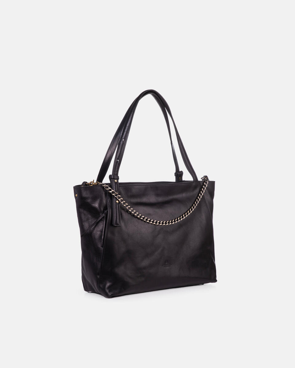 Shopping bag Black  - Shopping - Women's Bags - Bags - Cuoieria Fiorentina