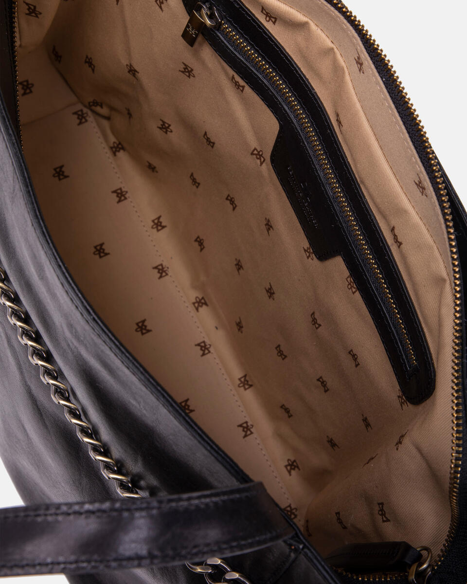 Shopping bag Black  - Shopping - Women's Bags - Bags - Cuoieria Fiorentina