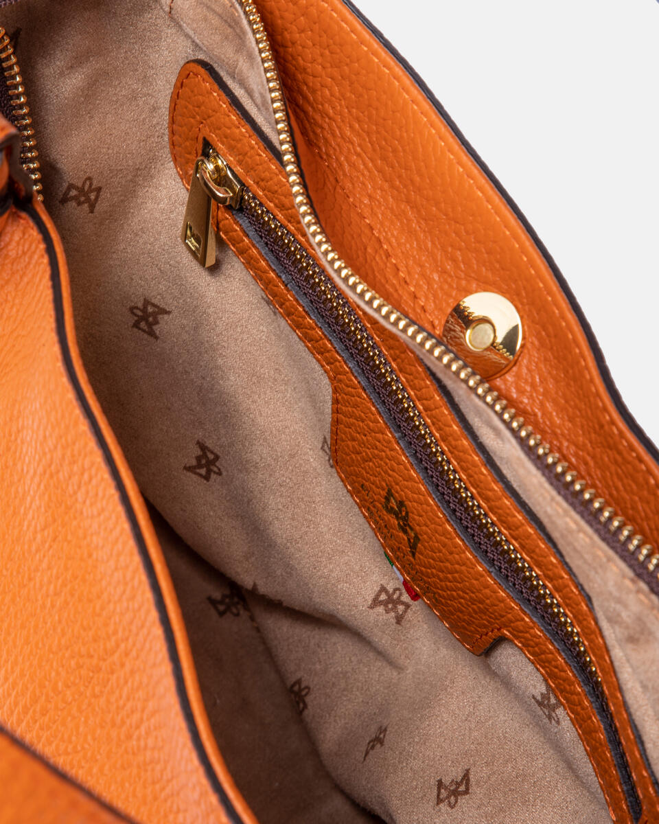 Coquette Tote bag PAPAYA  - Tote Bag - Borse Donna - Borse - Cuoieria Fiorentina