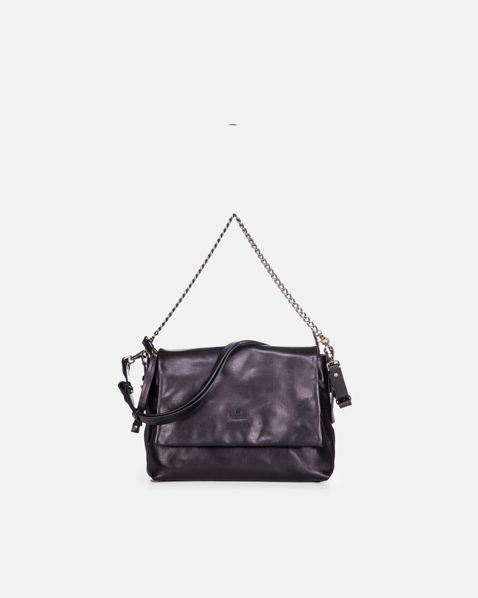 Messenger Black  - Messenger Bags - Women's Bags - Bags - Cuoieria Fiorentina