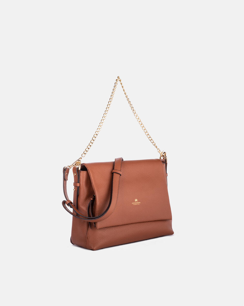 Coquette messenger Caramel  - Messenger - Borse Donna - Borse - Cuoieria Fiorentina