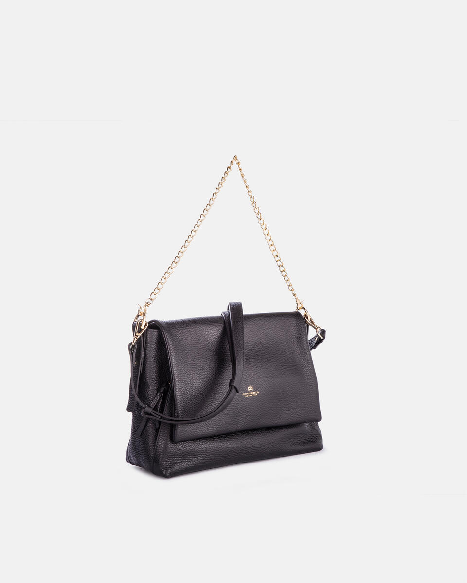 Coquette messenger NERO  - Messenger - Borse Donna - Borse - Cuoieria Fiorentina