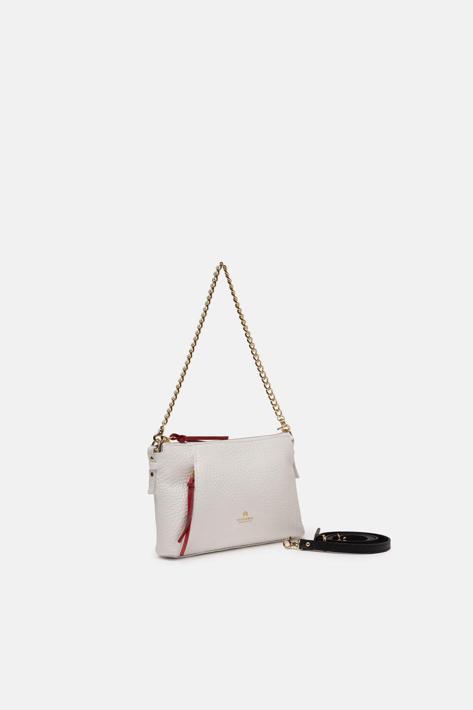 Small shoulder bag White  - Cuoieria Fiorentina