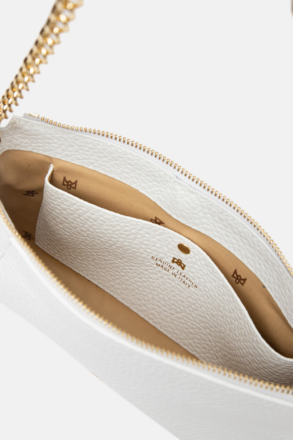 Small shoulder bag White  - Cuoieria Fiorentina
