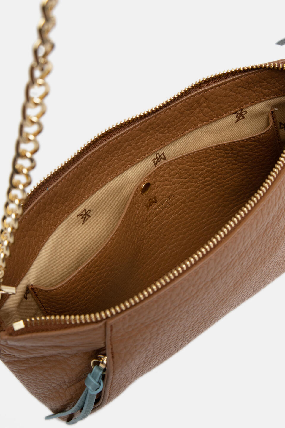 Small shoulder bag Caramel  - Bags - Special Price - Cuoieria Fiorentina