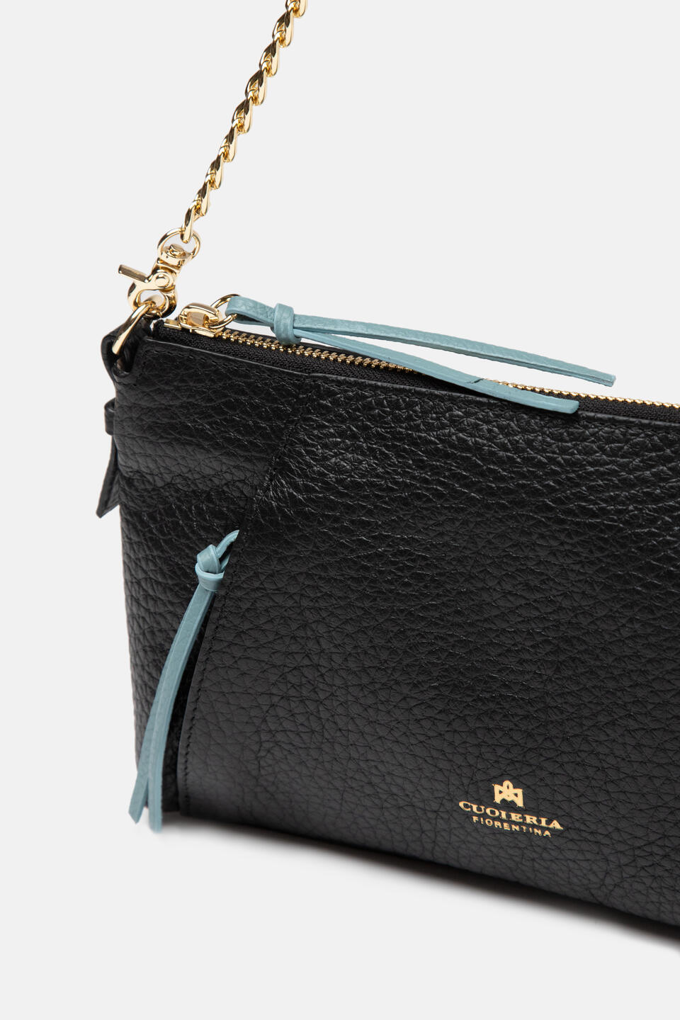 Coquette clutch Nero  - Cuoieria Fiorentina