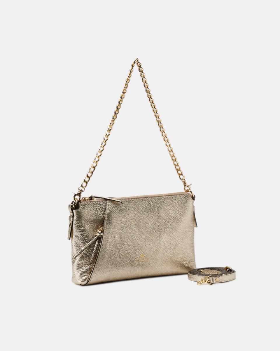 Coquette clutch ORO  - Pochette - Borse Donna - Borse - Cuoieria Fiorentina