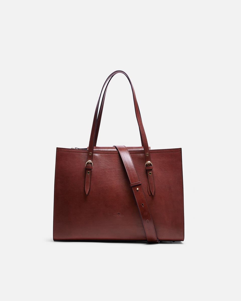 Shopping Bag Brown  - Shopping - Women's Bags - Bags - Cuoieria Fiorentina