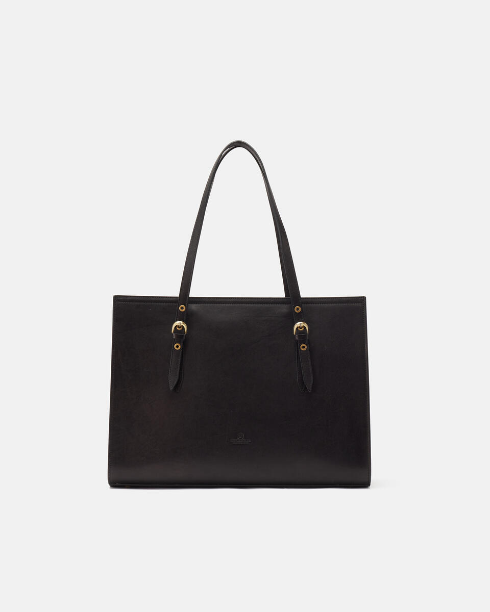 Shopping Bag Black  - Shopping - Women's Bags - Bags - Cuoieria Fiorentina