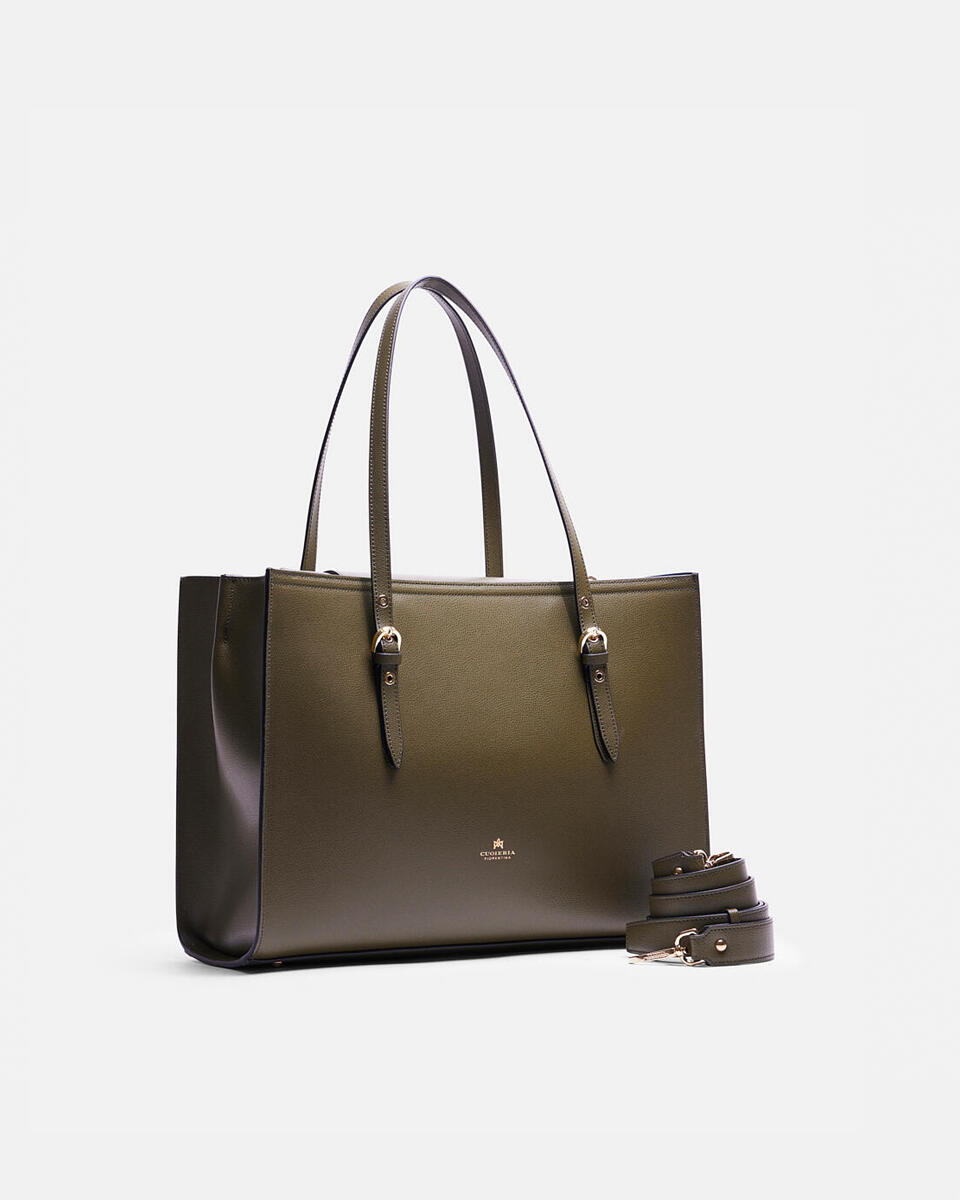Shopping MILITARE  - Shopping - Women's Bags - Bags - Cuoieria Fiorentina