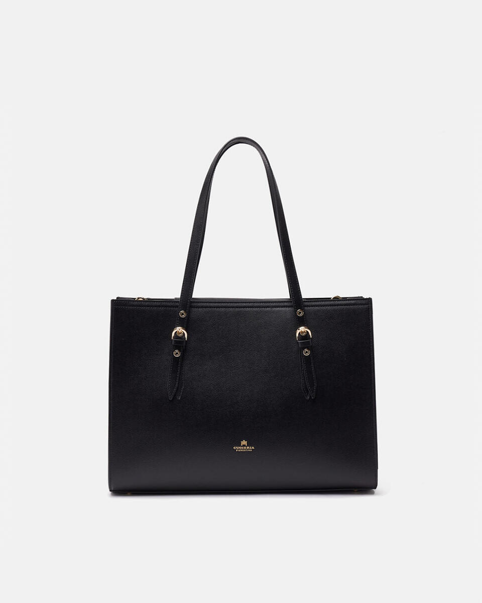 Shopping Bag Black  - Shopping - Women's Bags - Bags - Cuoieria Fiorentina