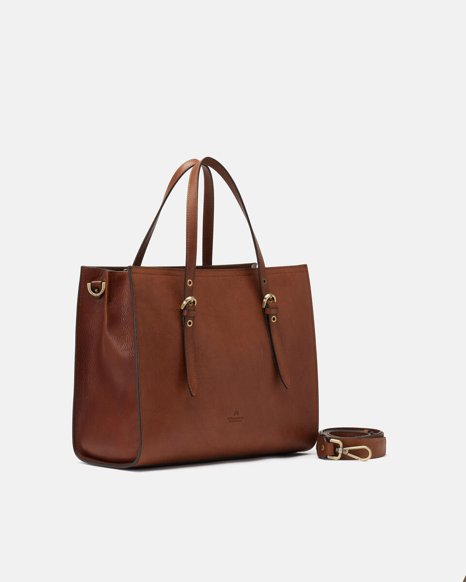 Tote bag Brown  - Tote Bag - Women's Bags - Bags - Cuoieria Fiorentina