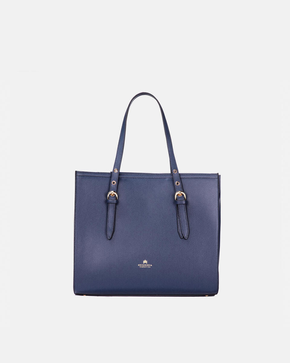 Eva medium shopping NAVY  - Tote Bag - Borse Donna - Borse - Cuoieria Fiorentina