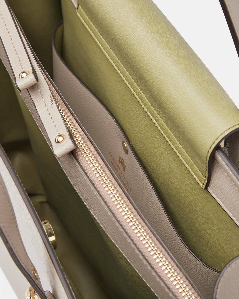 Tote bag Taupe  - Shopping - Women's Bags - Bags - Cuoieria Fiorentina