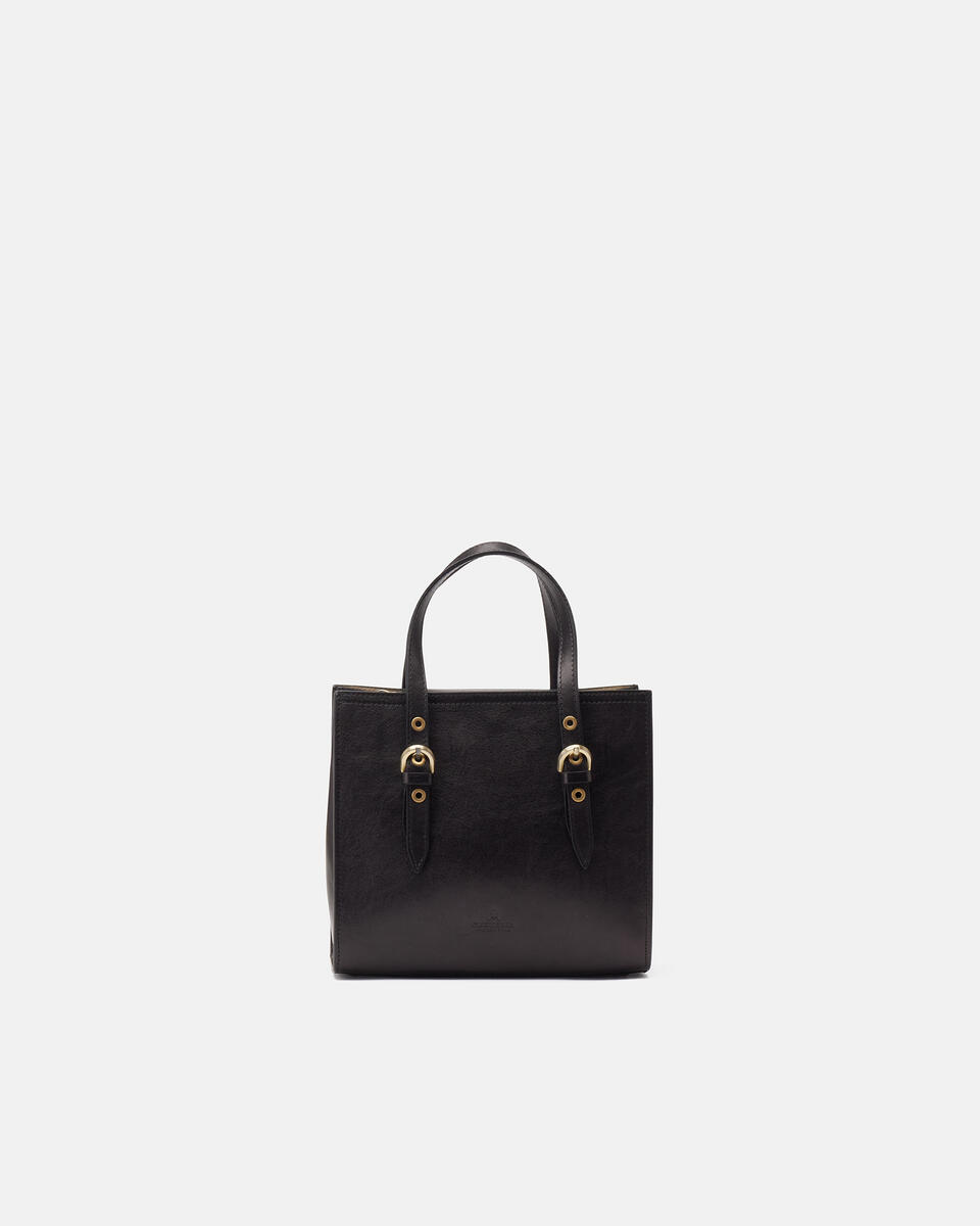 Small tote bag Black  - Tote Bag - Women's Bags - Bags - Cuoieria Fiorentina