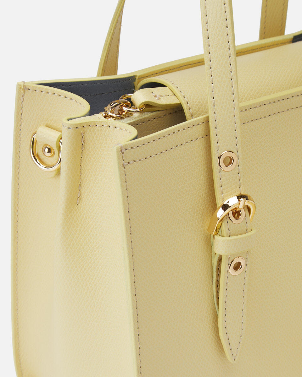 Eva small tote bag Lime  - Borse - Special Price - Cuoieria Fiorentina