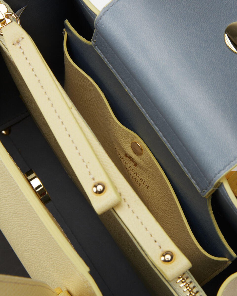 Eva small tote bag Lime  - Borse - Special Price - Cuoieria Fiorentina