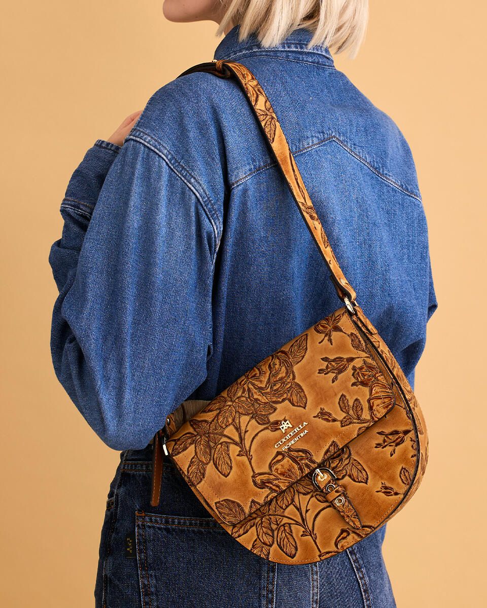 Mimì crossbody Celeste  - Messenger - Borse Donna - Borse - Cuoieria Fiorentina