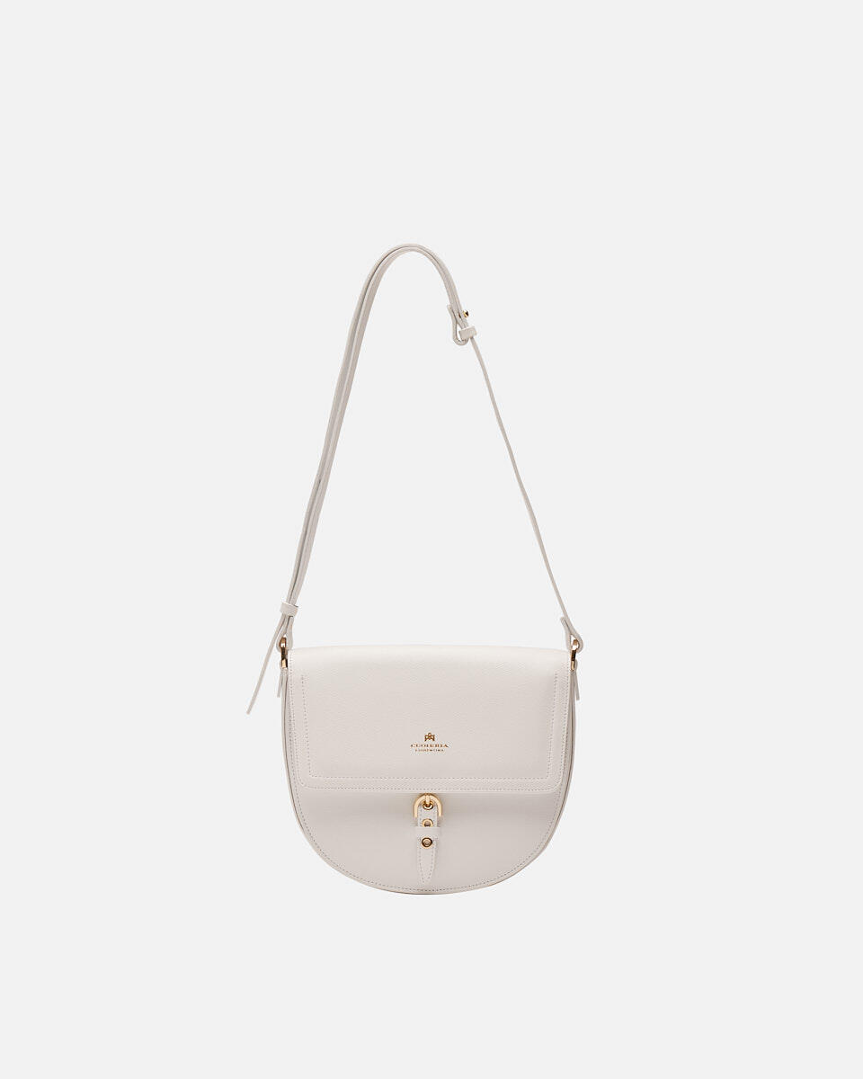 Eva crossbody Bianco  - Messenger - Borse Donna - Borse - Cuoieria Fiorentina